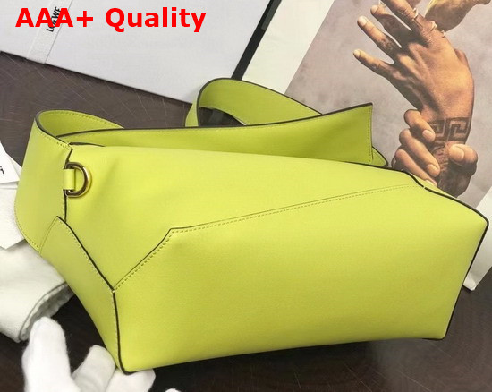 Loewe Puzzle Hobo Bag in Lime Yellow Nappa Calfskin Replica