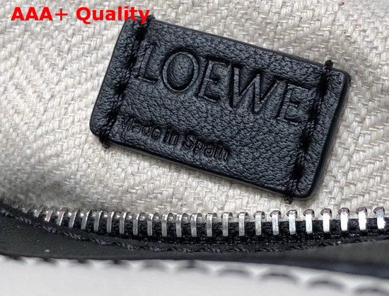 Loewe Puzzle Mini Bag Black Taupe Classic Calf Replica