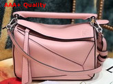 Loewe Puzzle Mini Bag Pink Classic Calf Replica