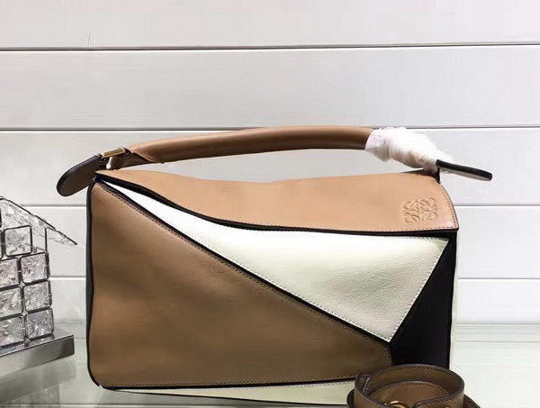 Loewe Puzzle Shoulder Bag Patchwork Leather for Sale