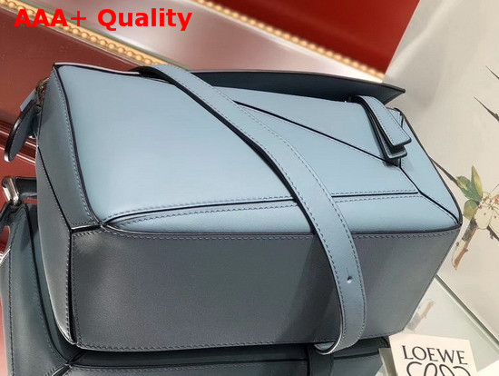 Loewe Puzzle Small Bag Light Blue Classic Calf Replica