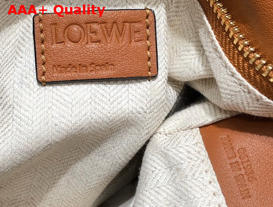 Loewe Puzzle Small Bag Tan Medium Pink Classic Calf Replica