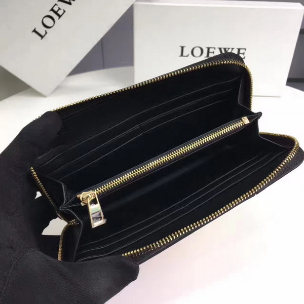 Loewe Puzzle Zip Around Wallet Multi Colour Calf Leather For Sale