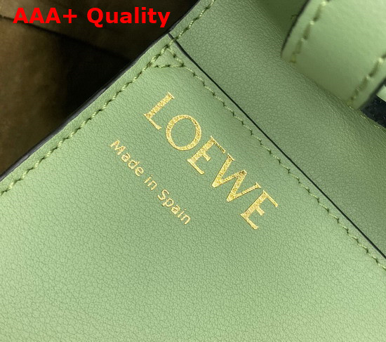 Loewe Small Anagram Tote in Classic Calfskin Rosemary Replica