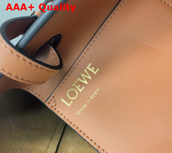 Loewe Small Anagram Tote in Tan Classic Calfskin Replica