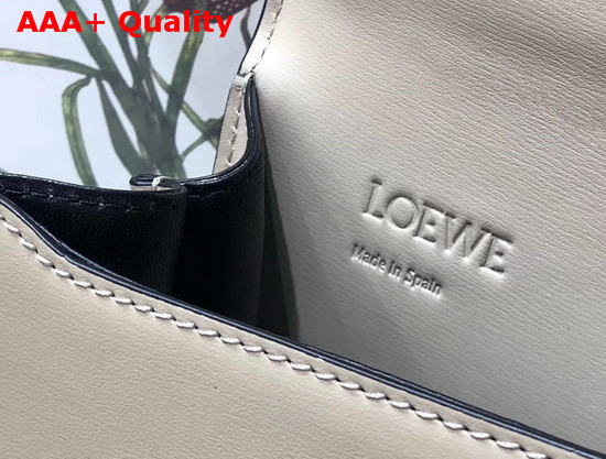 Loewe Small Barcelona Bag in Beige Boxcalf Replica