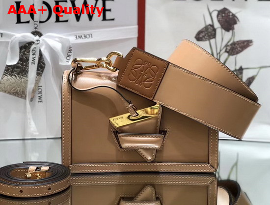 Loewe Small Barcelona Bag in Powder Boxcalf Replica