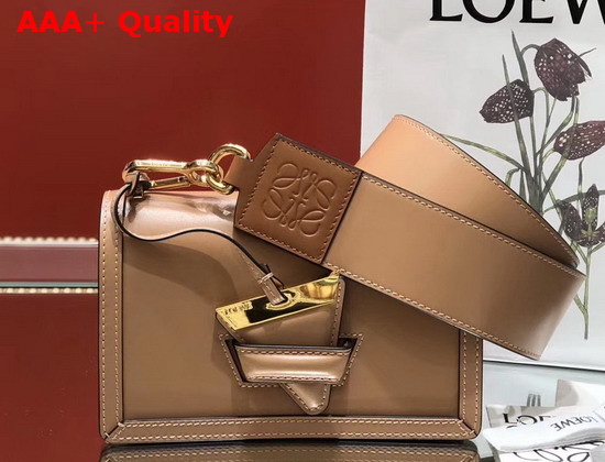 Loewe Small Barcelona Bag in Powder Boxcalf Replica