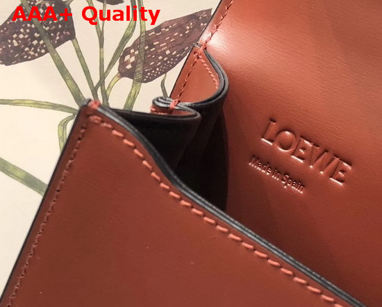 Loewe Small Barcelona Bag in Tan Boxcalf Replica