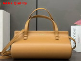 Loewe Small Clasp Bag in Tan Calfskin Replica