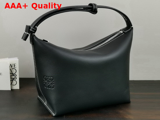 Loewe Small Cubi Bag in Black Smooth Calfskin Replica