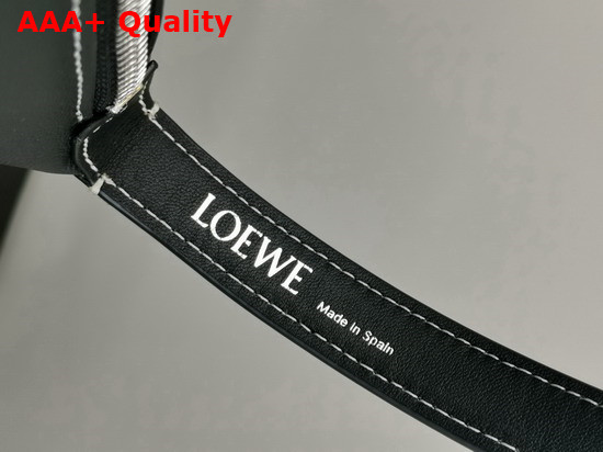 Loewe Small Cubi Bag in Black Smooth Calfskin Replica