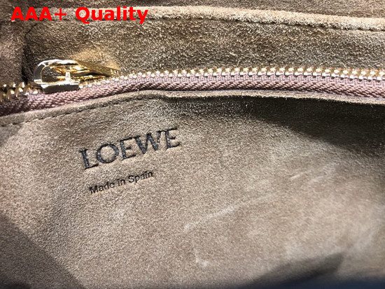 Loewe Small Gate Top Handle Bag in Orange Soft Grained Calf Leather Replica