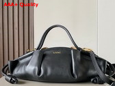 Loewe Small Paseo Bag in Black Shiny Nappa Calfskin Replica