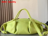 Loewe Small Paseo Bag in Light Green Shiny Nappa Calfskin Replica