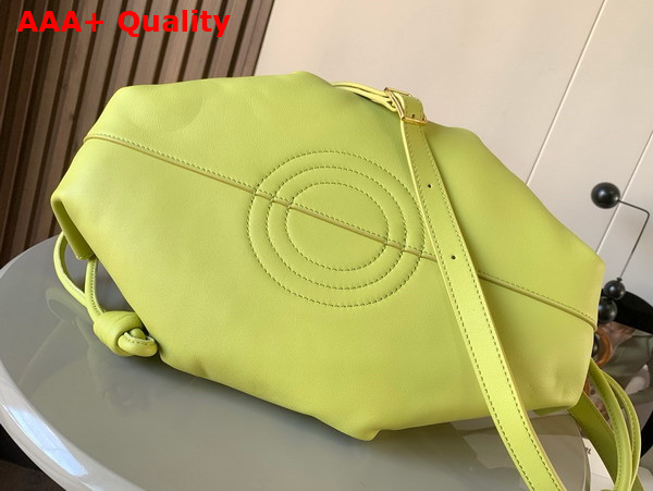 Loewe Small Paseo Bag in Light Green Shiny Nappa Calfskin Replica