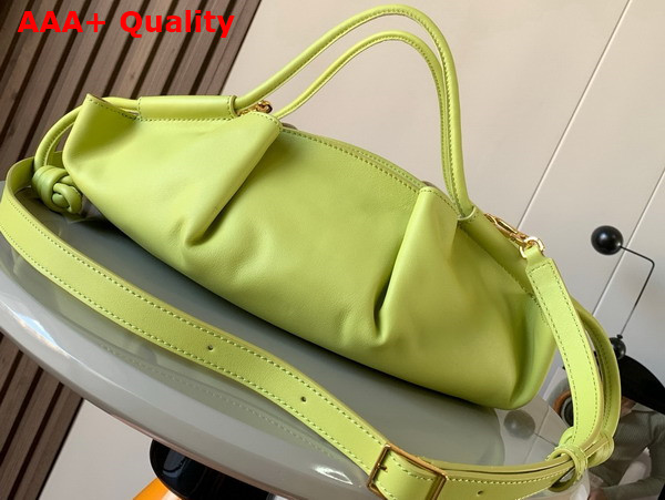 Loewe Small Paseo Bag in Light Green Shiny Nappa Calfskin Replica