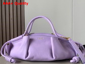 Loewe Small Paseo Bag in Light Purple Shiny Nappa Calfskin Replica