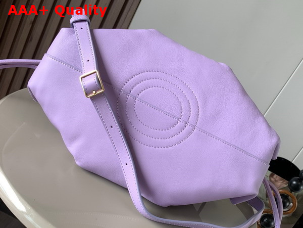 Loewe Small Paseo Bag in Light Purple Shiny Nappa Calfskin Replica