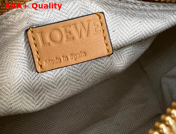 Loewe Small Puzzle Bag in Classic Calfskin Soft Tan Clay Green Replica