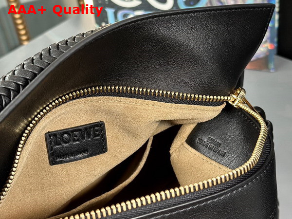 Loewe Small Puzzle Bag in Mellow Calfskin Black Replica