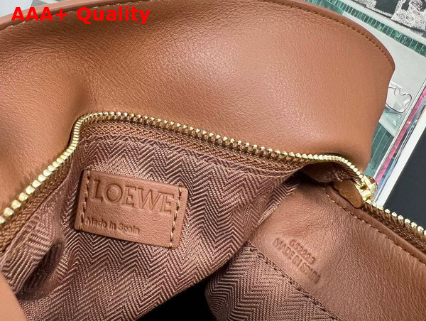 Loewe Small Puzzle Bag in Satin Calfskin Pecan Replica