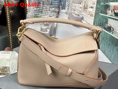 Loewe Small Puzzle Edge Bag in Sand Soft Grained Calfskin Replica