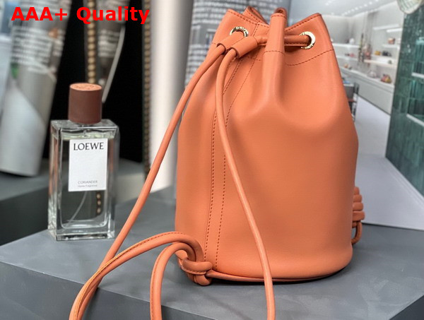 Loewe Small Sailor Bag in Nappa Calf Coral Reef Replica