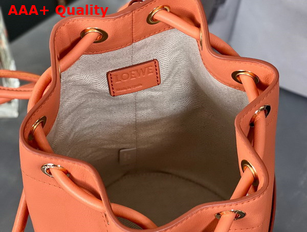 Loewe Small Sailor Bag in Nappa Calf Coral Reef Replica