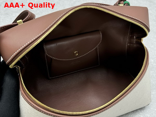 Loro Piana Extra Bag L27 Cotton Linen Natural Caramel Sugar Replica