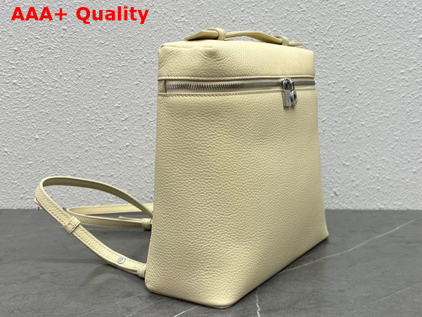 Loro Piana Extra Pocket Backpack in Cream Calfskin Replica