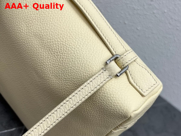 Loro Piana Extra Pocket Backpack in Cream Calfskin Replica