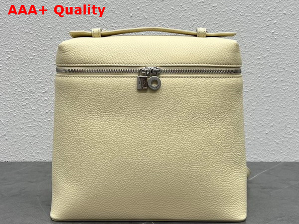 Loro Piana Extra Pocket Backpack in Cream Calfskin Replica