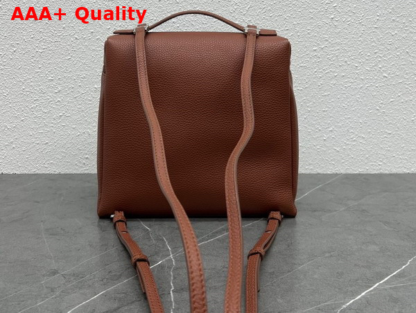 Loro Piana Extra Pocket Backpack in Deep Kummel Calfskin Replica