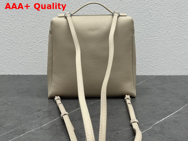 Loro Piana Extra Pocket Backpack in Light Beige Calfskin Replica