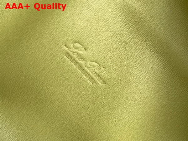 Loro Piana Extra Pocket L19 Pouch in Lemon Yellow Calfskin Replica