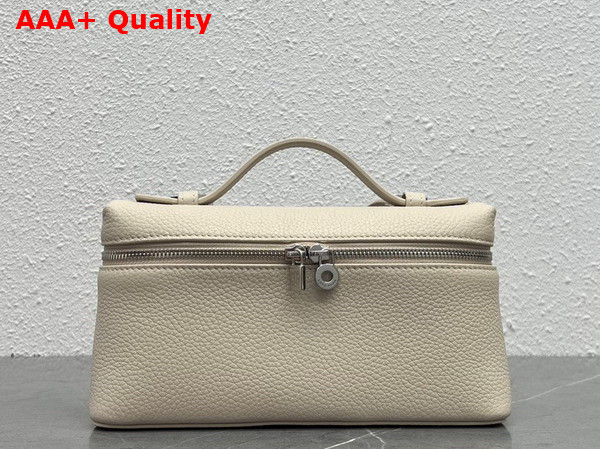 Loro Piana Extra Pocket L19 Pouch in Light Beige Calfskin Replica