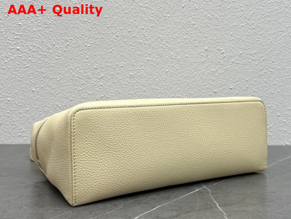 Loro Piana Extra Pocket Pouch L27 in Cream Calfskin Replica