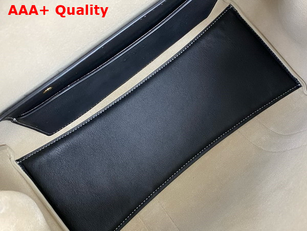 Loro Piana Loom Bag L32 Black Smooth Calfskin Replica