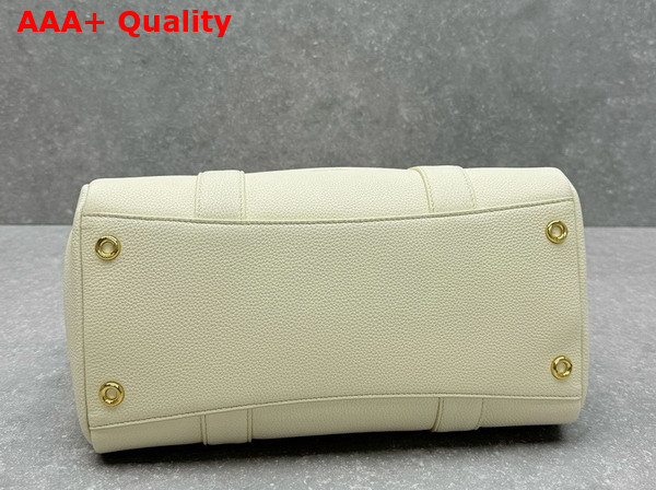 Loro Piana Loom Bag L32 Whisper White Grained Calfskin Replica