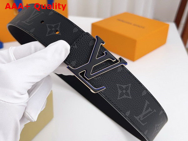 LV 3 Steps 40mm Reversible Belt Monogram Eclipse Canvas M0341V Replica