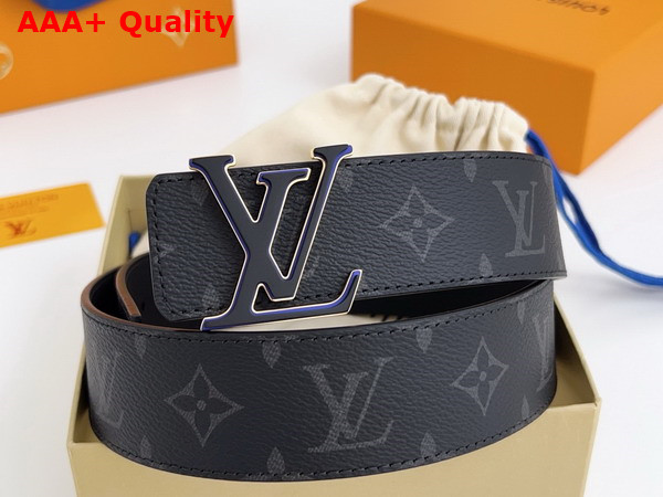 LV 3 Steps 40mm Reversible Belt Monogram Eclipse Canvas M0341V Replica