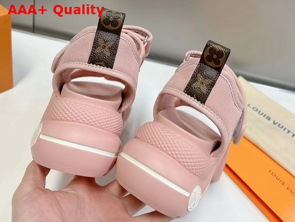 LV Archlight Sandal in Pink Canvas Replica