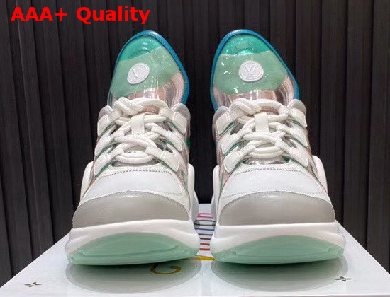 LV Archlight Sneaker Bleu Vert 1A65RU Replica