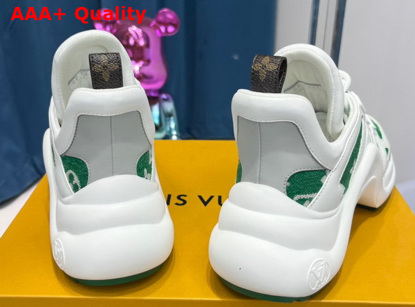 LV Archlight Sneaker Green Monogram Velvet 1AACSW Replica