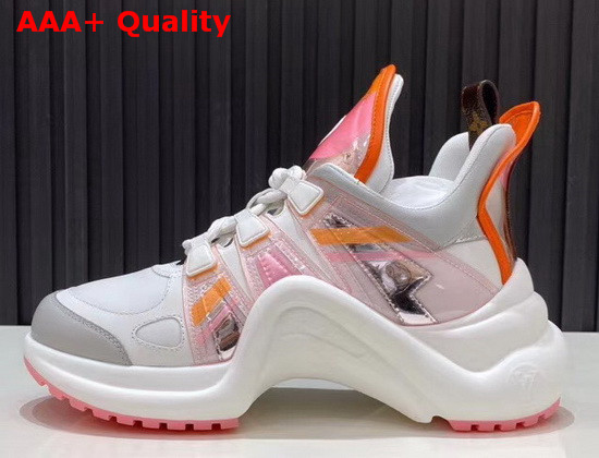 LV Archlight Sneaker Rose Orange 1A65RE Replica