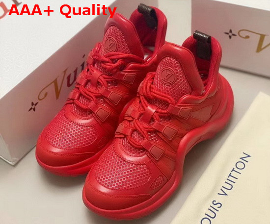 LV Archlight Sneaker Rouge 1A881E Replica