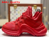 LV Archlight Sneaker Rouge 1A881E Replica