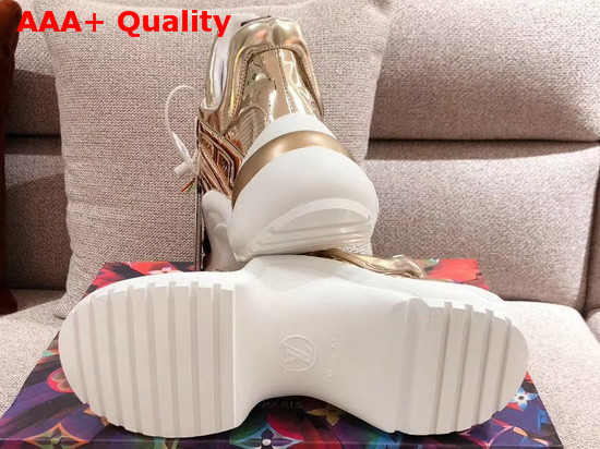 LV Archlight Sneaker in Gold Mix of Materials 1A87RG Replica