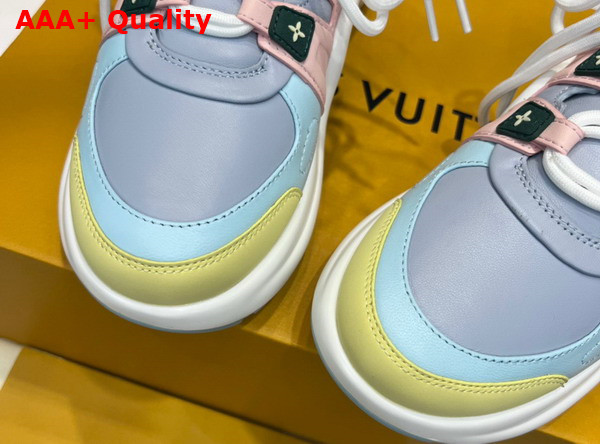 LV Archlight Sneaker in Multicolor Calf Leather Replica